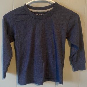 Architect Kids Navy Long Sleeve Tee